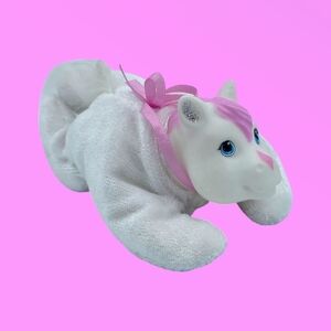 Unicorn Surprise Replacement Baby Pink & White Pony Plush